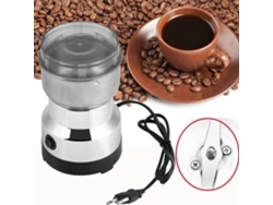 Molinillo Eléctrico de Acero Inoxidable 220V, Cuchilla Gototop, Molinillo de Café para Semillas de Lino, Nueces, Pimienta, Especias y Sem-lat GOTOTOP