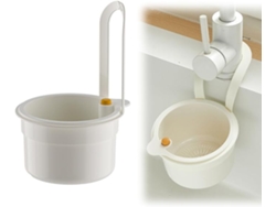 Cesta De Filtro Colgante Blanca Para El Desagüe Del Fregadero De La Cocina