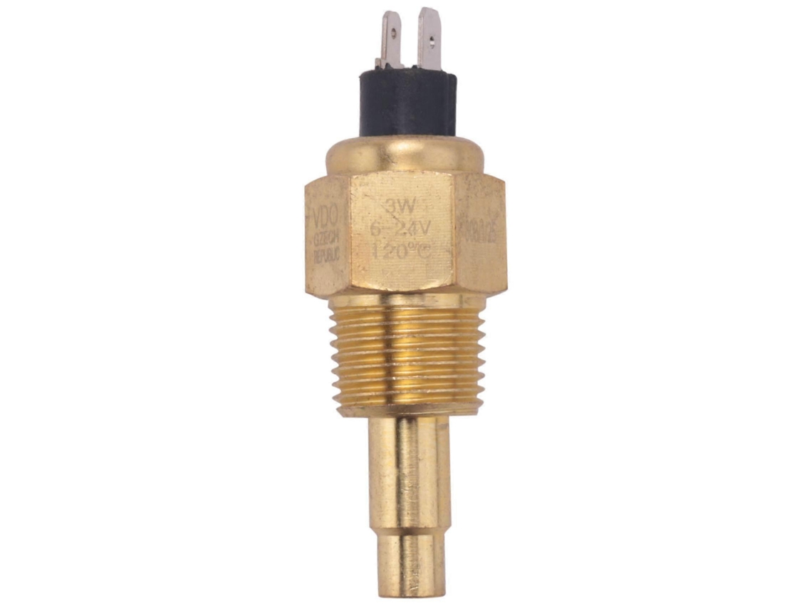Sensor de temperatura de aceite/agua para motor, rosca NPT 1/2" (21 mm), compatible con VDO con generador.