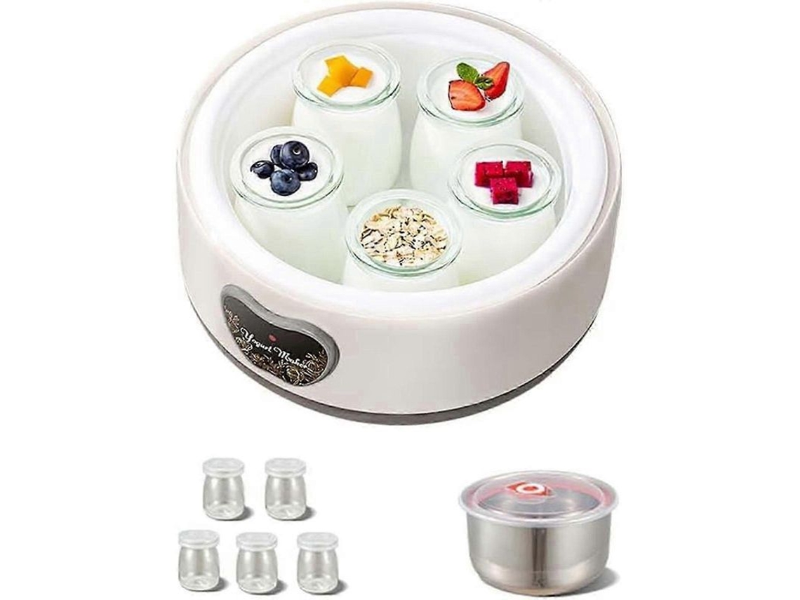 Yogurtera Probiótica Con Control De Temperatura Y Temporizador Ajustables, Enchufe Usb.