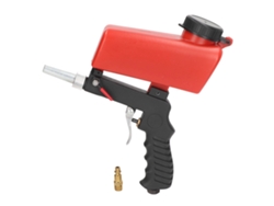 Kit De Pistola Neumática De Arena Portátil Con Alimentación Por Gravedad Y Boquilla De Proyección.