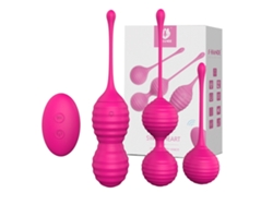 Vibrador con control remoto Yizhood (rosa)