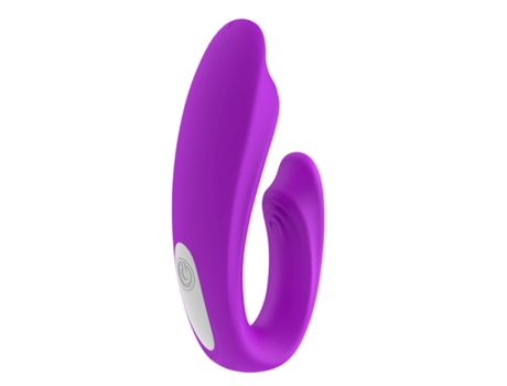 Vibrador femenino Masajeador al aire libre Control remoto inalámbrico portátil Ip67 Juguete sexual impermeable Púrpura BISBISOUS