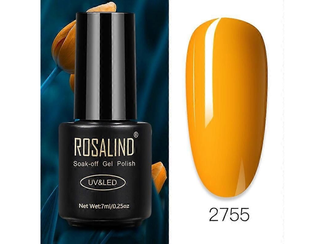Esmalte de uñas en gel Rosalind Serie Glitter Lanas en gel Todo para manicura Retirar con lámpara UV Arte de uñas Esmalte de gel semipermanente GOKOCO