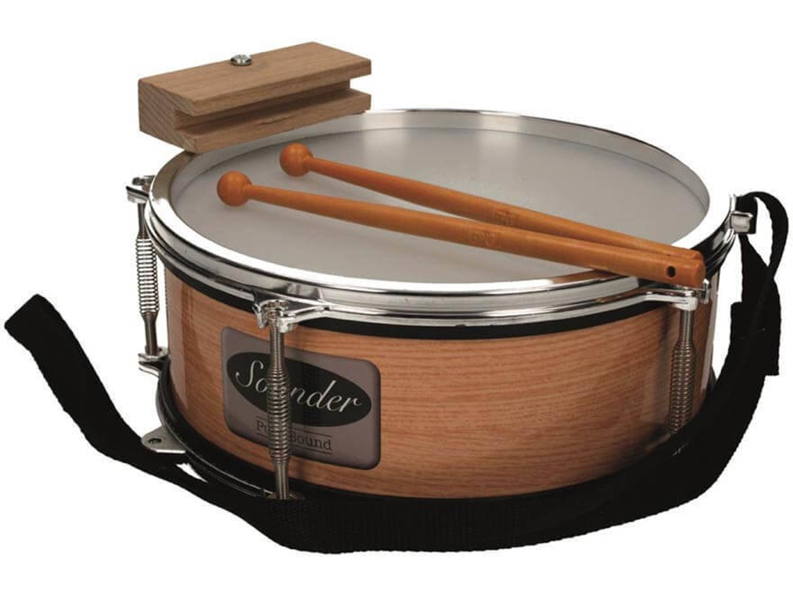 Instrumento Musical DISFRAZZES Tambor Palillero Metalizado
