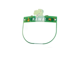 Protector facial transparente para mascotas para niños, modelo Dino Hospital School