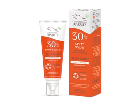 Laboratoires de Biarritz - Spray solar cara & corpo SPF30 100 ml de creme