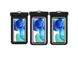 Bolsa impermeable universal para teléfono móvil con cordón para el cuello