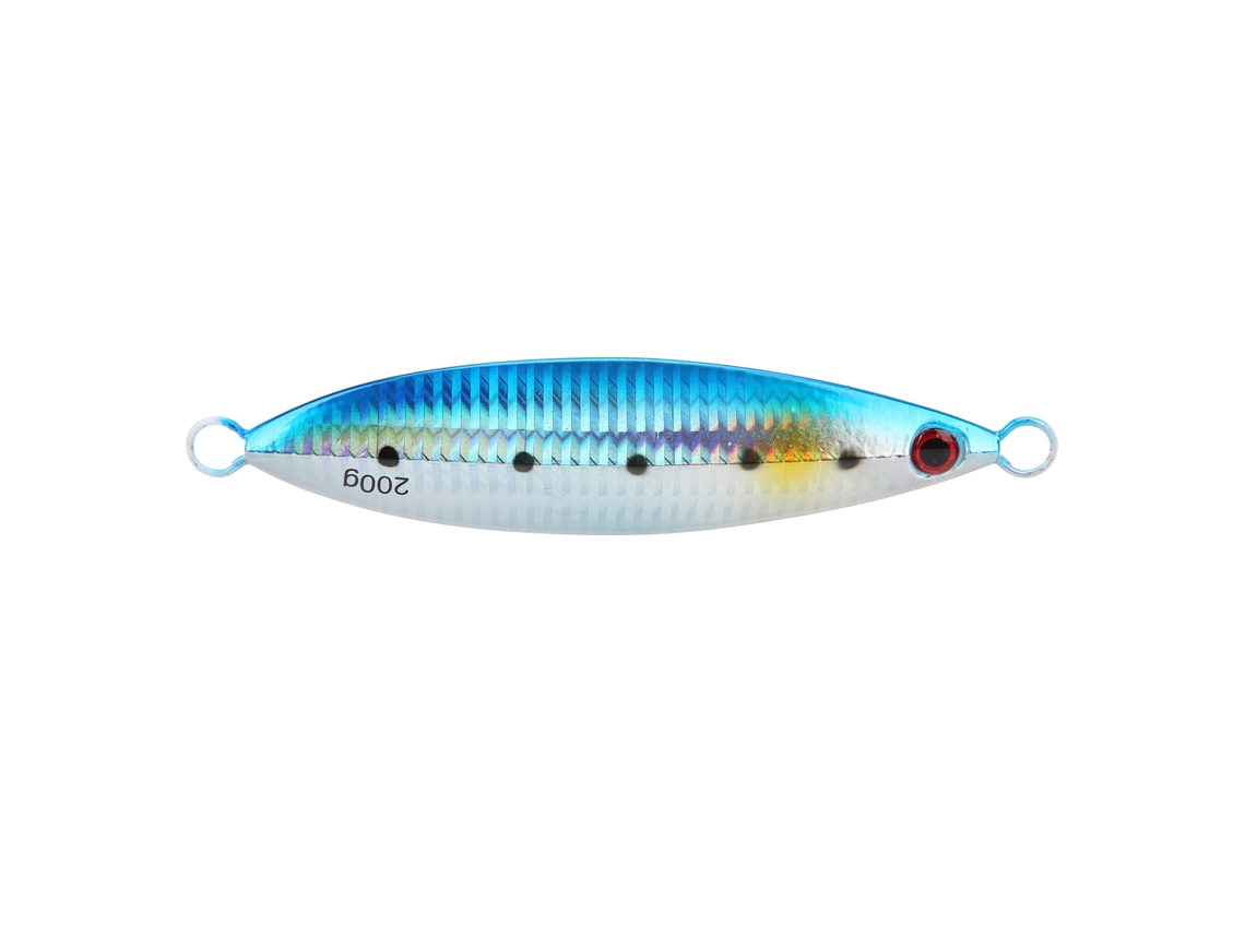 2026rebe-señuelos Metálicos Artificiales En Forma De Pez Luminosos Azules 200g/7.1oz Accesorio De Pesca