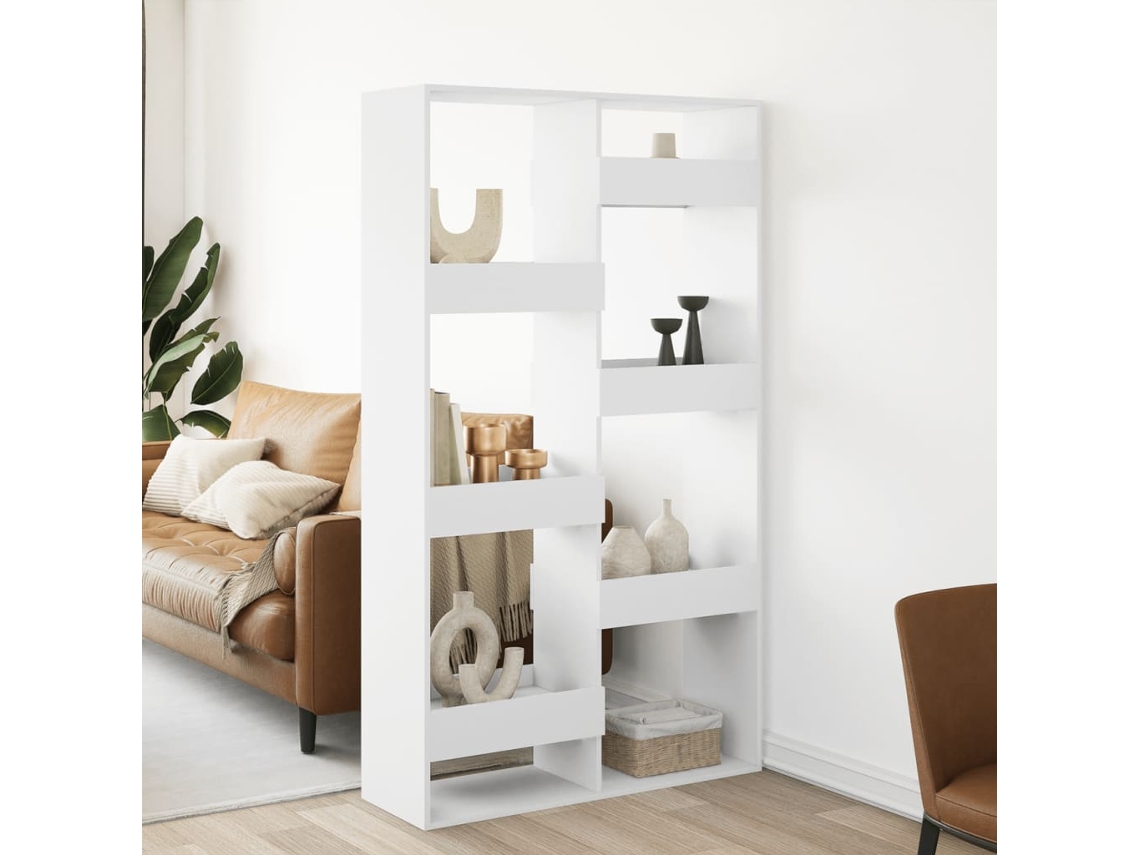 Biombo | Biombo 100x33x175 cm, Derivados de Madera, Blanco Wsd553778 Adorable House