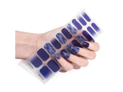 20pcs Gel Nail Polish Wraps Adesivos de Unha de Gel Semicurado para Lâmpada Uv / Led GOKOCO