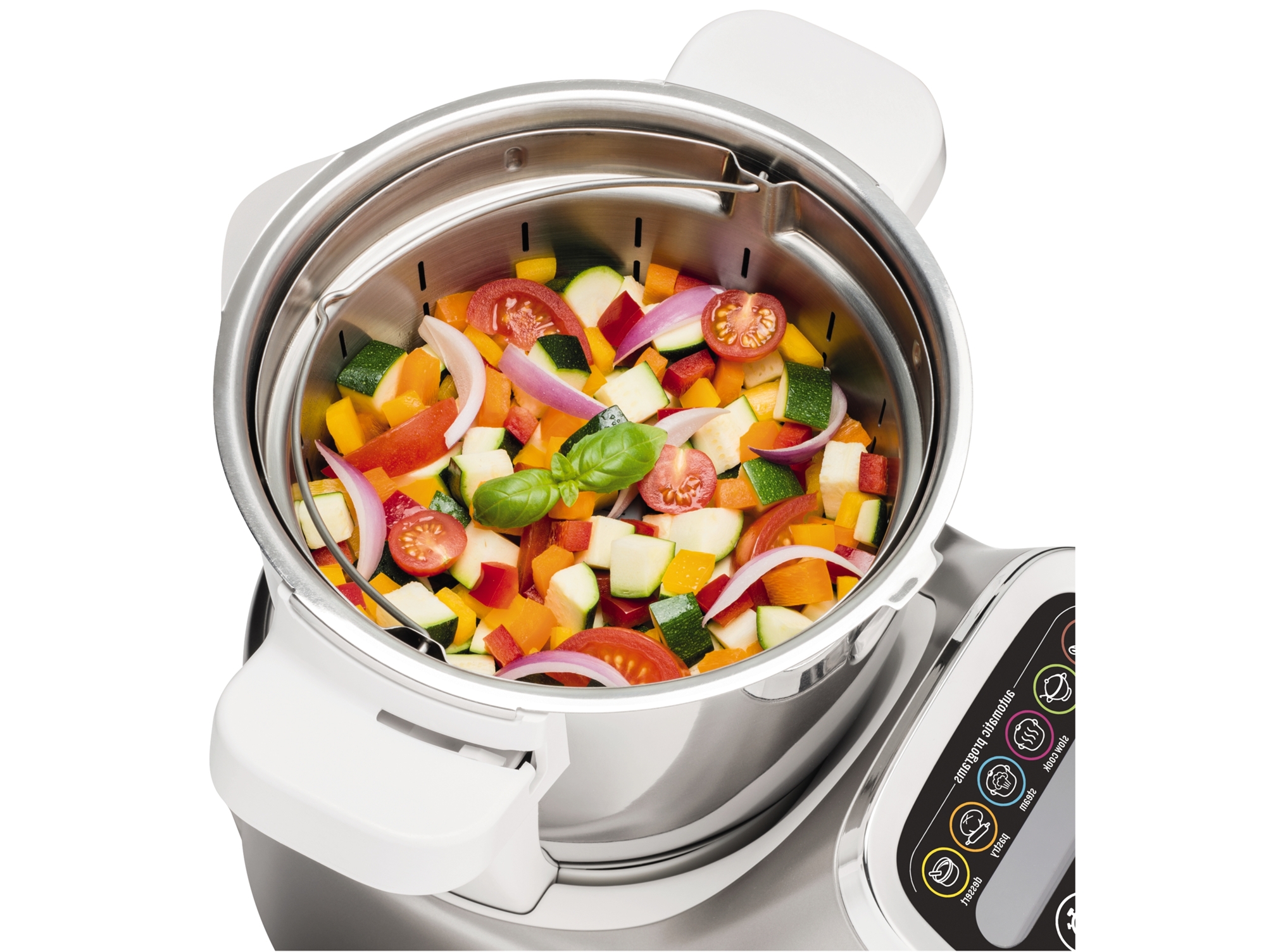 MOULINEX Robot cuiseur multifonction Companion XL HF80DB10 - Blanc pas