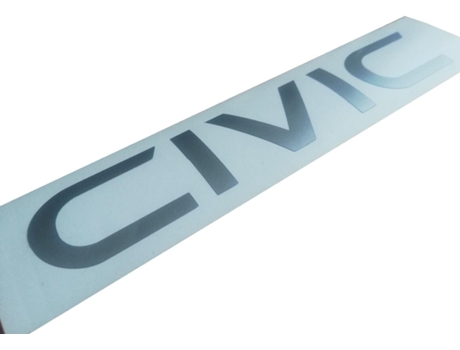 Adhesivo trasero Civic 3G - Compatible con Civic 83-87 - Si de 3ª generación - Adhesivo de luz trasera CULTDECOR