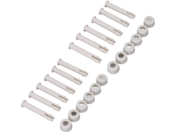 Kit De Pasadores Y Pernos Junta Piscina Soporte Práctico Pvc 12 Unidades Ecológico Compatible Con 28270 28272 Fácil