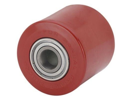 Rodillo transp.kib82-25-60 nucleo nylon y banda poliur.marron bolas ALEX