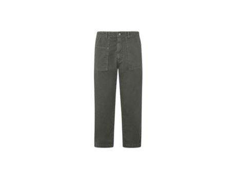 Pantalones de Hombre PEPE JEANS Nils Worker Verde (34x32)