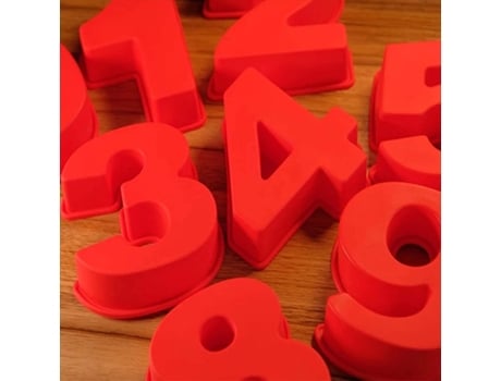 moldes de silicona para tartas, color rojo