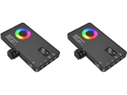 2 Luces Led Rgb De Relleno Para Vídeo, Batería De 4000 Mah, Recargables. Se Utilizan Para...