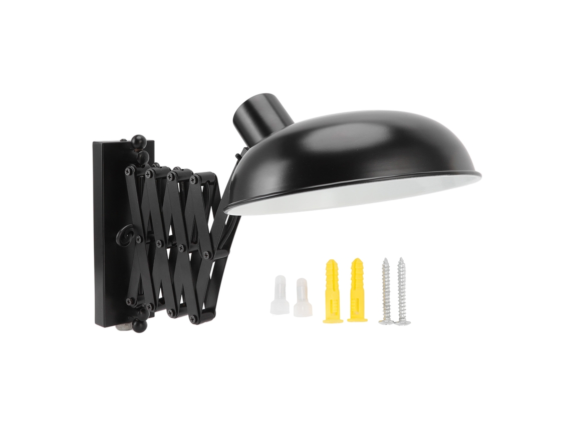 Lámpara de pared retráctil de hierro de estilo industrial retro para comedor CHABERLU