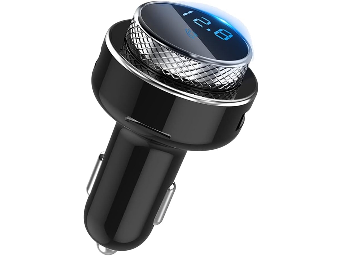 Kit Transmisor Y Receptor Fm Para Reproductor Mp3 Bluetooth De Coche Gc16