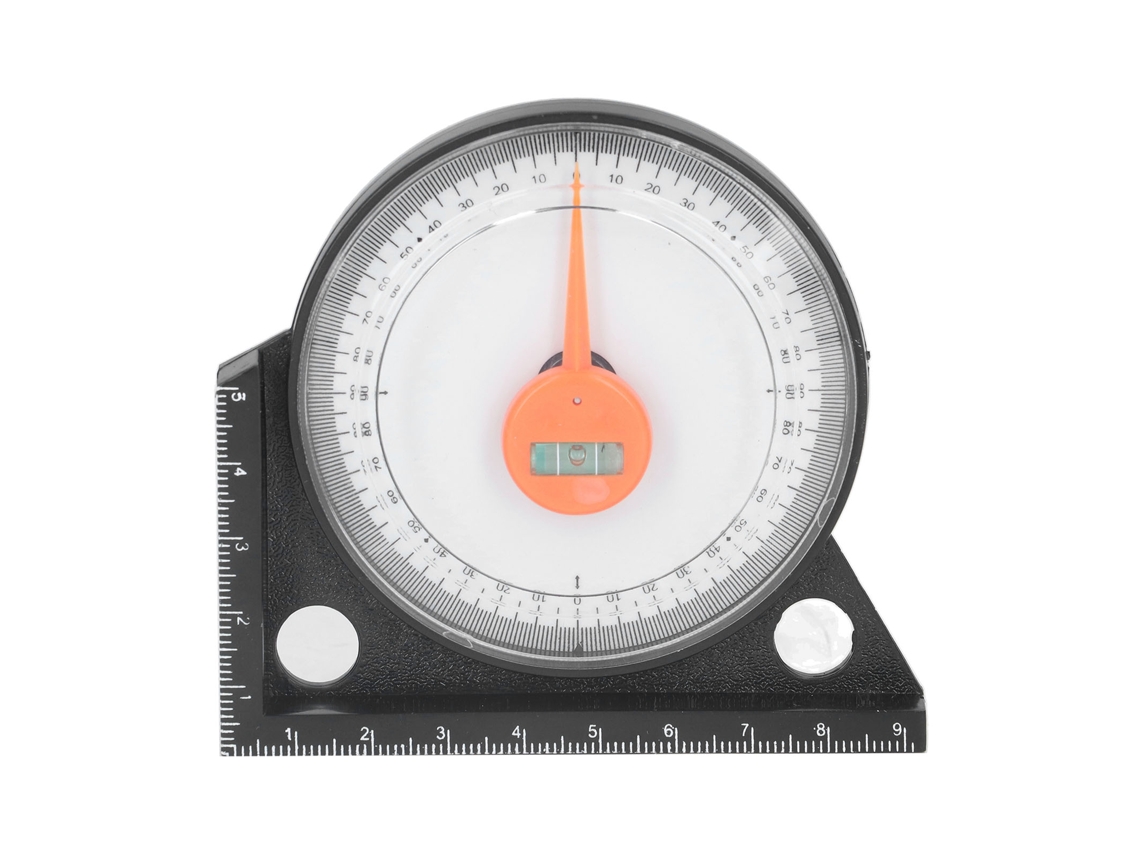 Medidor De Ángulo Magnético De Precisión, Plástico Duradero, 0-360°, Para Herramientas De Carpintería.