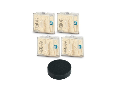 Conjunto de 4 Cartuchos Anti-Calcário + 1 Filtro Zr850001 ROWENTA