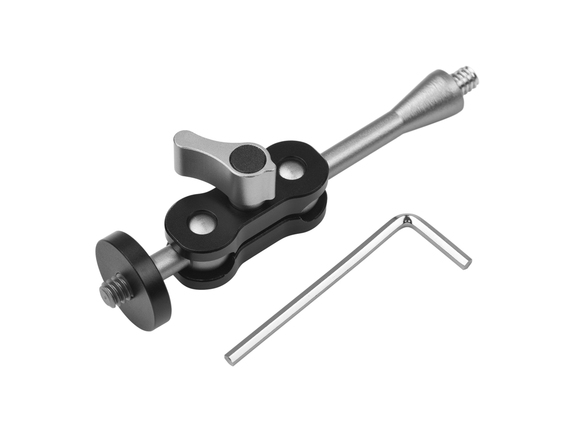 Brazo Mágico Con Cabeza De Bolas, Soporte Extensible Para Monitor De Cámara, Montaje Para Video
