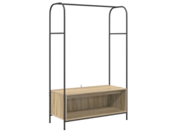 Maison Exclusive - Perchero Para Ropa Roble Marrón 100 X 44 X 160 Cm
