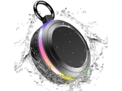 Altavoz Bluetooth Resistente Al Agua, Radio Fm, Subwoofer Portátil Para Exteriores, Ideal Para Deportes Y Música.