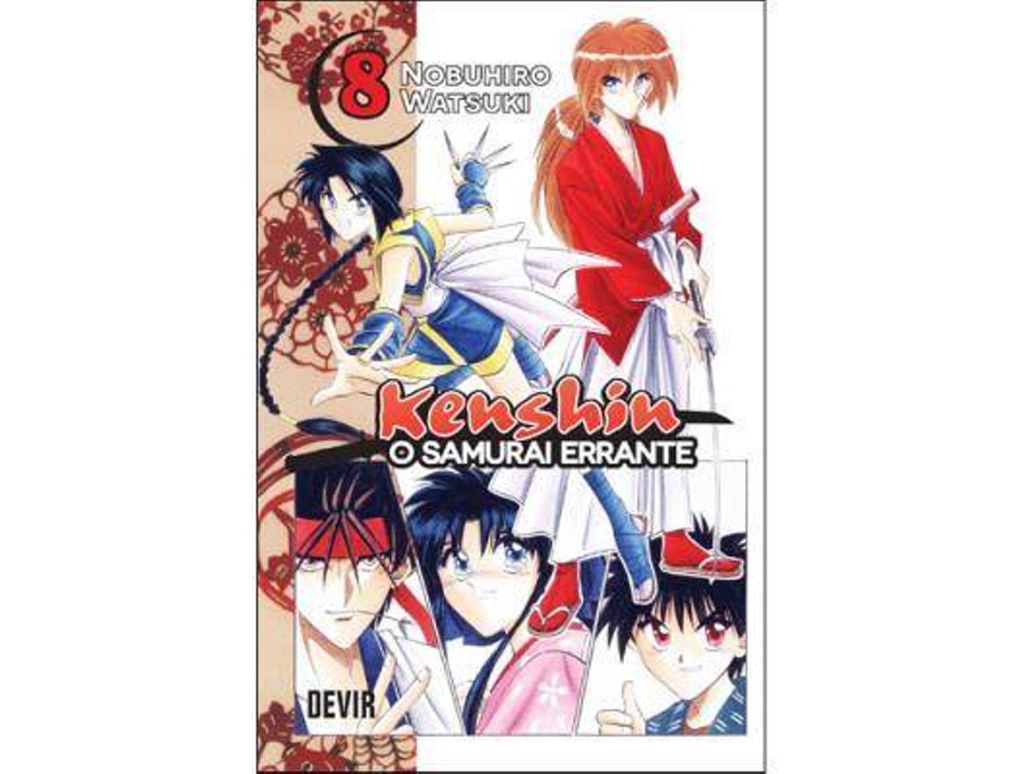 Libro Kenshin O Samurai Errante 08 de Nobuhiro Watsuki (Portugués)