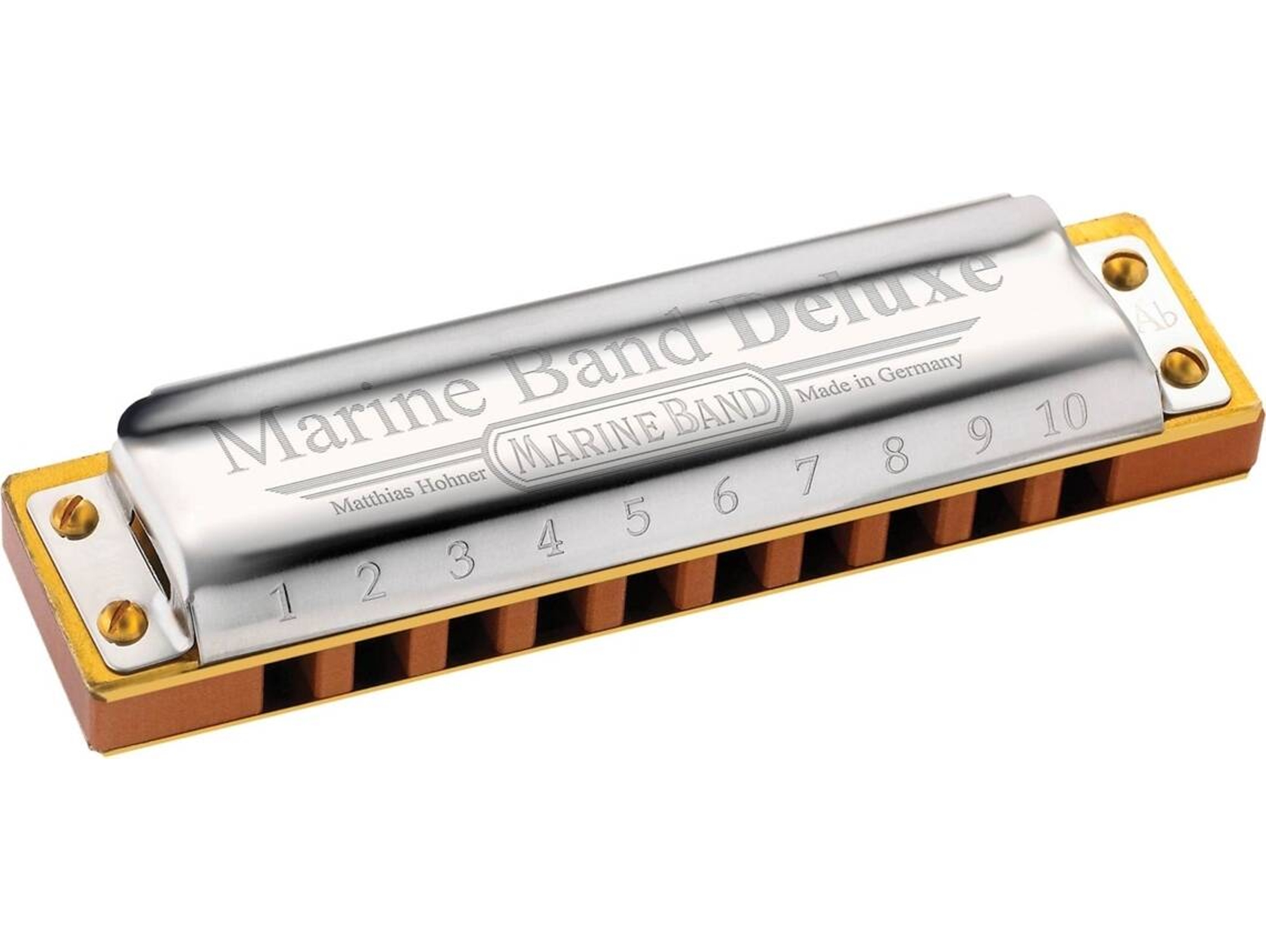 Harmónica HOHNER 2005/20C Marine Band Deluxe (Afinación: C - Acero Inoxidable)