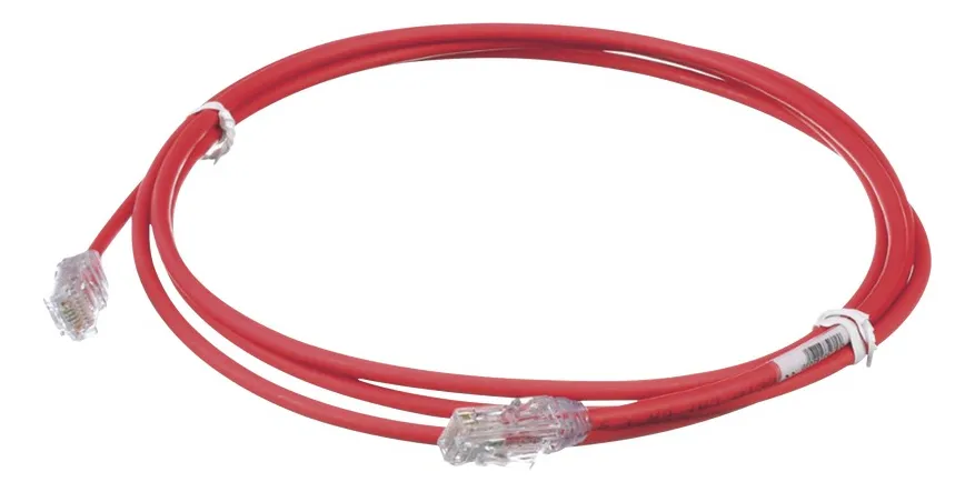 Cable De Parcheo Panduit Cm/lszh Cat6a 28awg Utp28x7rd 7ft
