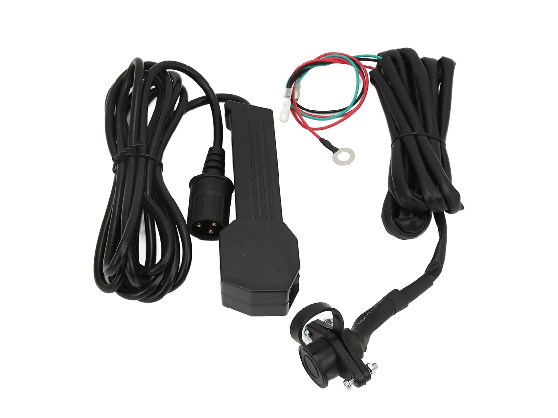 Cabrestante portátil de 12 V con control remoto, cable de 2,7 m, para vehículos todoterreno/vehículo utilitario deportivo, resistente al agua.