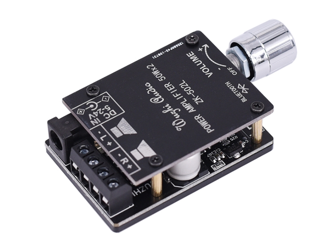 Amplificador de Audio Home Theater Bluetooth 5.0 50 W + 50 W Amp