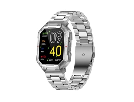 Reloj inteligente Reloj inteligente militar para hombres Reloj inteligente táctico de 1 83 pulgadas para teléfono Android Iphone AUJEZON