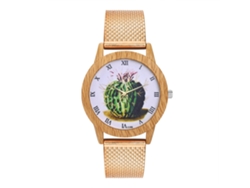 Reloj De Pulsera Zhoulianfa Quartz Fashion Casual Unisex Oro Rosa