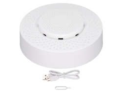 Detector de calidad del aire inteligente con Wi-Fi para formaldehído, COV, CO2, humedad y temperatura, compatible con Tuya Kofihety