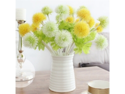 Planta verde artificial (fresca y bonita, 5 colores)