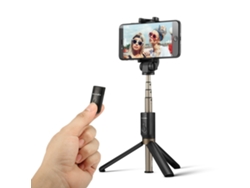 Selfie Stick SLOWMOOSE Bs3 Inalámbrico Bluetooth Plegable para Smartphone Negro