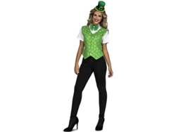 Disfraz de Mujer DISFRAZZES Irlandesa Con Chaleco (Talla: M/L)