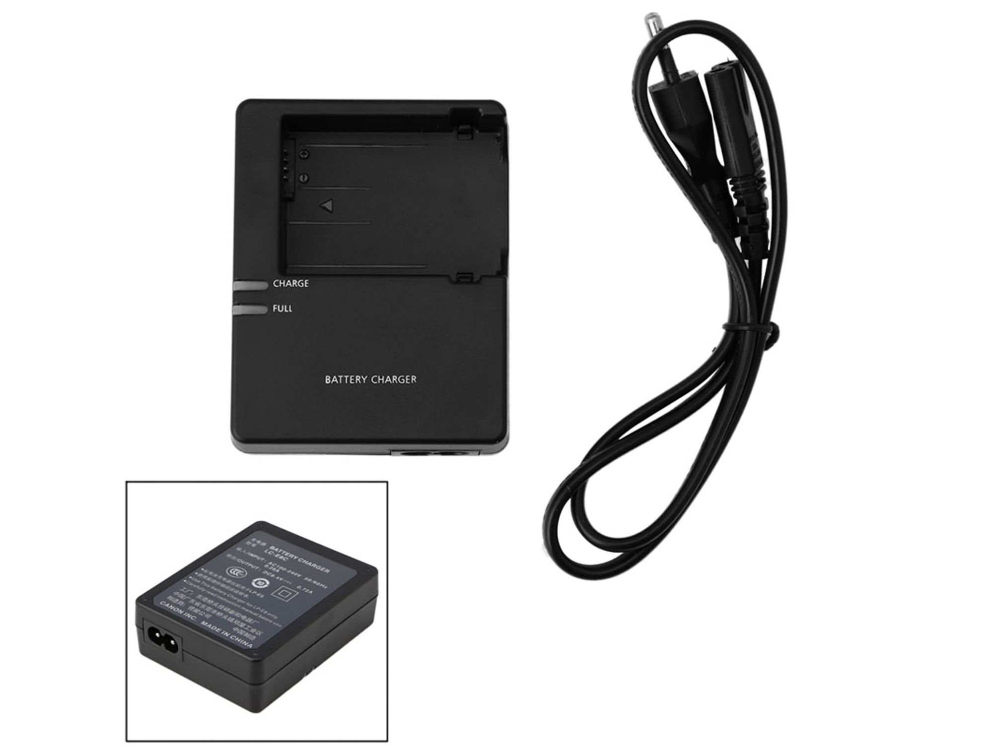 Cargador para Canon LC-E8E para LP-E8