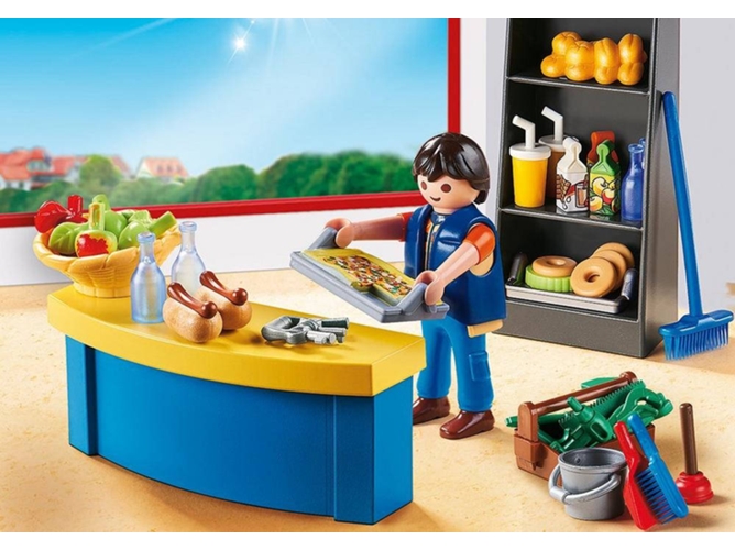 PLAYMOBIL City Life: Cafetería 9457 (Edad Mínima: 5 - 46 Piezas)