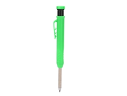 Lápiz mecánico para carpinteros con sacapuntas, lápiz de agujero profundo para marcar metal, plástico y madera verde.