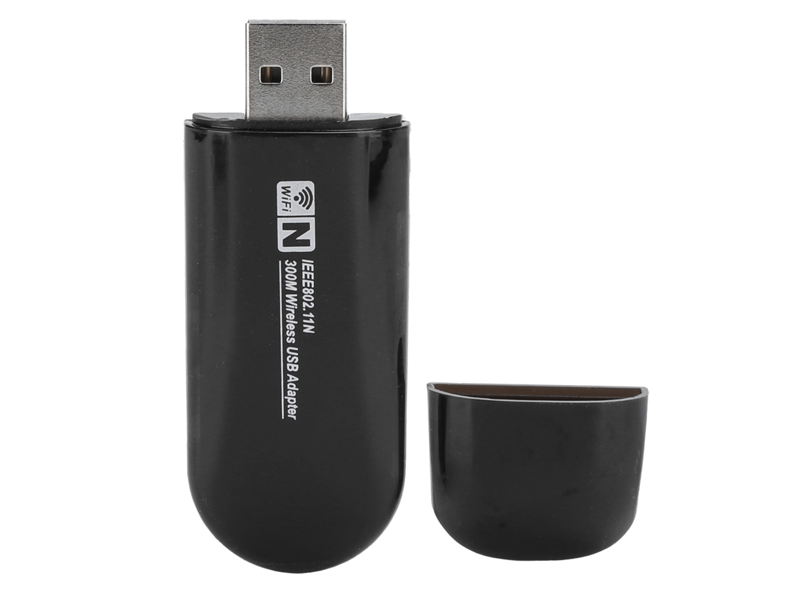 Zapo W60s Receptor Wifi 300m Tarjeta De Red Inalámbrica Adaptador De Escritorio Rtl8192eu