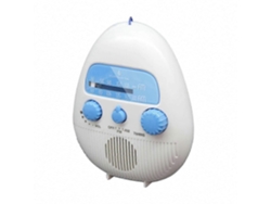 Radio impermeable GOKOCO con cable para ducha