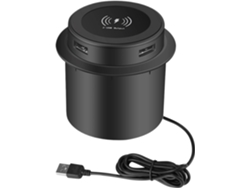 Cargador De Escritorio Usb Integrado Con Accesorios Inteligentes