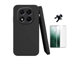 Protector de Pantalla Gorilasglass Curvado Proteção para Xiaomi Redmi Note 14 Pro Plus GIFT4ME Negro