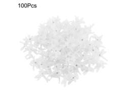 100 pinzas transparentes para tallos de orquídeas (sin marca)