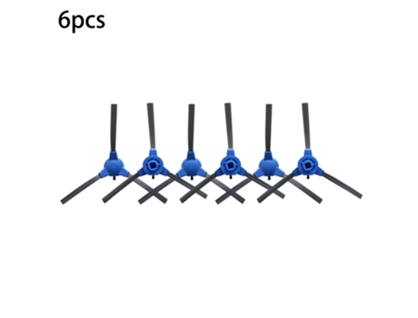 6X cepillos laterales para Eufy Robovac G10 G30 piezas de Robot aspirador híbrido barredora doméstica limpieza cepillo de esquina reemplazo