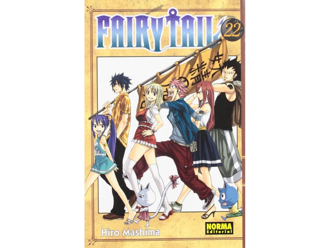 Libro Fairy Tail 22 de Hiro Mashima (Español)